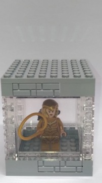 174-граммовая витрина для фигурок Lego, вмещающая до 4 человек 8x8