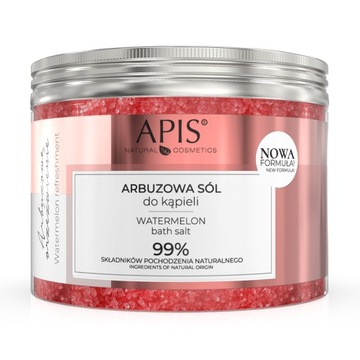 SÓL DO KĄPIELI APIS NAWILŻAJĄCA ARBUZ+MELON 650g