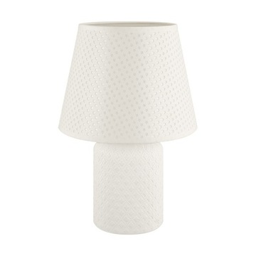 Lampka stołowa biała 25W AMOR E14 Ideus 04101