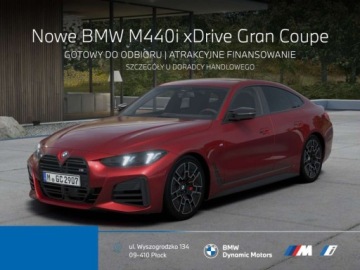 BMW Seria 4 G22-23-26 2026 BMW Seria 4 M440i xDrive Gran Coupe 392 KM mHEV - Gotowy do Odbioru - Paki