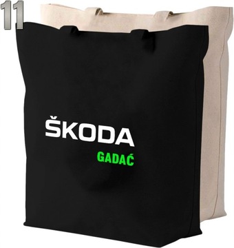 Skoda škoda+ название хлопковое мешок