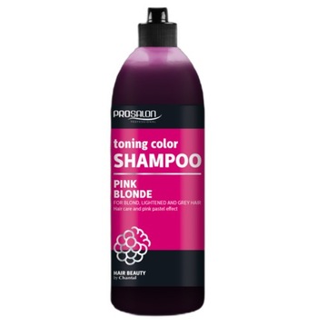 PROSALON SZAMPON TONUJĄCY KOLOR RÓŻ PINK BLOND 500