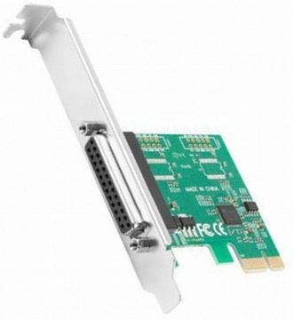 karta kontroler LPT drukarkowy równoległy na PCIe