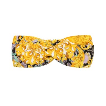 Шелковая повязка для волос с восточным узором