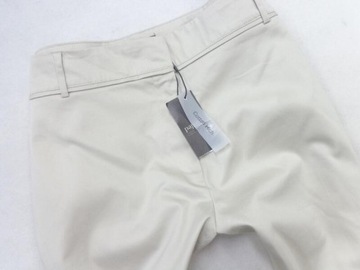 48 ШОРТЫ ИЗ ТКАНИ ПАПАЙЯ НОВЫЙ БЕЖЕВЫЙ T2840