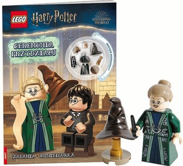 LEGO Harry Potter Ceremonia przydziału komiks + figurka profesor McGonagall
