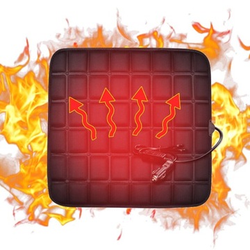 ПОДУШКА С ПОДОГРЕВОМ ДЛЯ АВТОКРЕСЛА, РЕГУЛИРУЕМАЯ