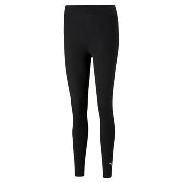 M Legginsy damskie Puma ESS Logo czarne 586832 51