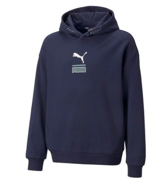 BLUZA PUMA SPORTOWA Z KAPTUREM DZIECKO MŁODZIEŻ