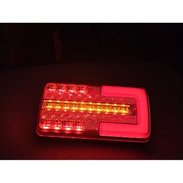 2x светодиодные задние комбинированные фонари NEON LED прицепа