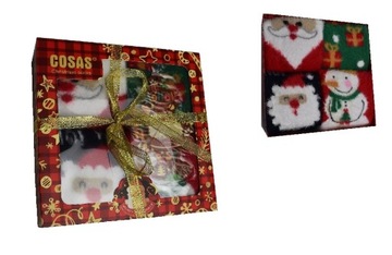 SKARPETY SKARPETKI DAMSKIE ŚWIATECZNE 39-42 ZEST