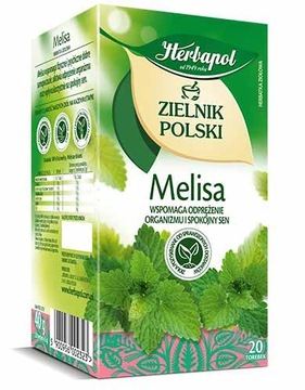 Ziołowa herbata z melisy Herbapol Zielnik Polski