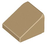 Lego 54200 skos c. piaskowy dark tan 2 szt NOWY