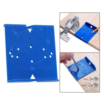 Hinge Hole Locator Woodworking Tool for Cabinets