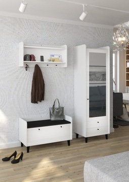 DOLCE DOL-08 контейнер колесный белый/белая половина