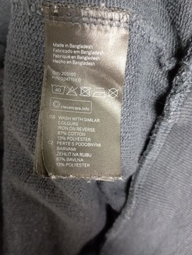 ATS bluza H&M bawełna grafitowa M