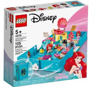 LEGO Disney 43176 Książka z przygodami Arielki