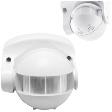 Czujnik CZUJKA ruchu ZMIERZCHU sensor PiR 1200W