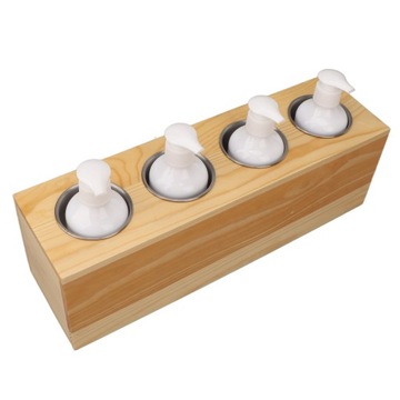 НАГРЕВАТЕЛЬ МАССАЖНОГО МАСЛА С 4 ОДНЫМИ БУТЫЛКАМИ