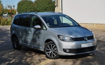 Volkswagen Touran II 1.6 TDI 105KM 2011 Volkswagen Touran GWARANCJA, 1.6 TDI, Automat DSG, 7-Osobowy, Ladnie utrzy, zdjęcie 1