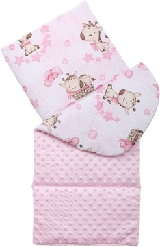 НАБОР ДЕТСКОГО КОКОНА NEST MINKY PIECE XXL BABYMAM, 7 ЭЛЕМЕНТОВ.