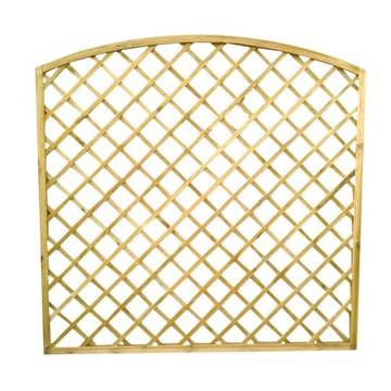 Płot Pergola Trejaż Kratownica z Łukiem 180x180
