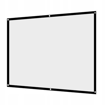 100-ДЮЙМОВАЯ СКЛАДНАЯ ТКАНЬ ДЛЯ ПРОЕКЦИОННОГО ЭКРАНА