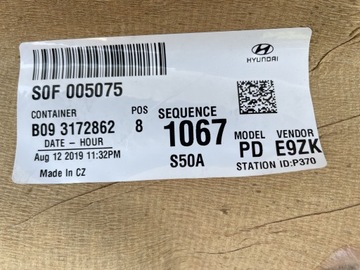 HYUNDAI i30 III N FASTBACK ПОТОЛОК