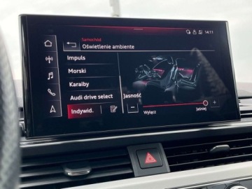 Audi A4 B9 Limousine Facelifting 2.0 40 TFSI 204KM 2022 Audi A4 Limousine VAT23 Tempomat ACC Matrix Czarna podsufitka Ambiente, zdjęcie 30