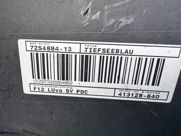 BMW 6 F12 F06 10-14 NÁRAZNÍK PŘEDNÍ ORIGINÁLNÍ