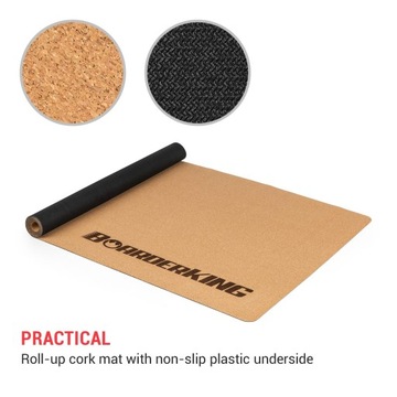 Балансировочная доска Indoorboard Wave, мат