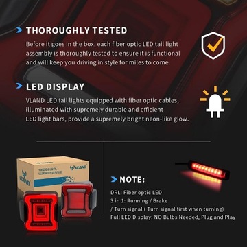 JEEP WRANGLER JL 2018- КОМПЛЕКТ ЛАМП LED VLAND ОРАНЖЕВЫЙ СИГНАЛ ПОВОРОТА