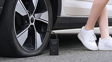 Xiaomi Mi Pump Foot Портативный электрический воздушный насос 1S черный