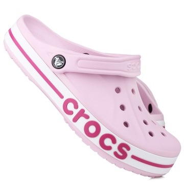 Klapki sportowe, chodaki Crocs Bayaband Clog Pink