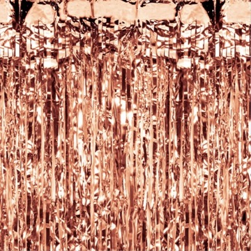Kurtyna Dekoracyjna Rose Gold do Zdjęć 100x200 cm