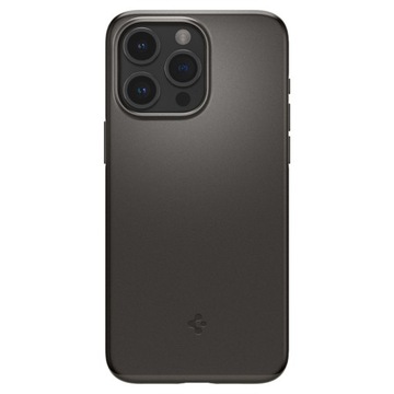 Чехол Spigen Thin Fit для iPhone 15 Pro - серый