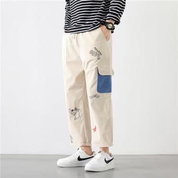 Japanese Streetwear Fashion Cargo pants men Haraju