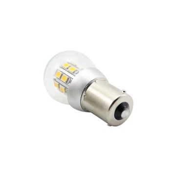 Żarówka LED BA15S 21W 6V 12V DC kierunkowskaz stop