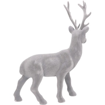 ВЕЛУРОВАЯ ФИГУРКА ОЛЕНЯ ДЛЯ ПЛАТЬЯ РОЖДЕСТВЕНСКИЙ ПОДАРОК ​​XXL 28 см