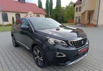 Peugeot 3008 II Crossover 1.2 PureTech 130KM 2017 Peugeot 3008 Bezwypadkowy - serwis - wersja Allure 1.2 Benzyna 131KM