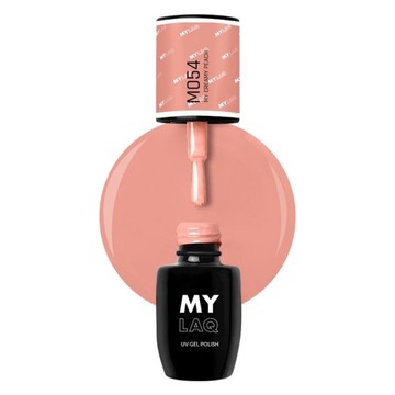 MYLAQ Lakier Hybrydowy M054 My Creamy Peach 5 ml