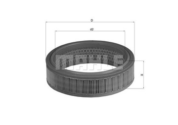 LX158 KNECHT FILTR VZDUCHU FIAT