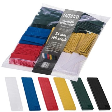 Шайбы дистанционные 24мм 1-6ММ 300шт Клинья для крепления контейнера свободные