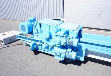 RĘBAK ROZDRABNIACZ RUDNICK & ENNERS BIEG WSTECZNY silnik: 45kW AUTOREWERS