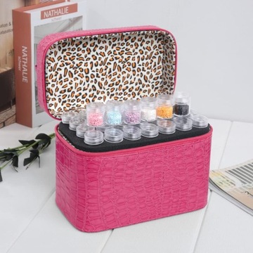 KUFEREK TORBA ORGANIZER DO PRZECHOWYWANIA AKCESORIÓW MALOWANIA DIAMENTAMI