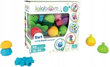 ШАРОВЫЕ БЛОКИ LALABOOM 48 ЭЛЕМЕНТОВ