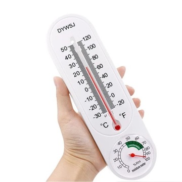 БОЛЬШОЙ УДОБНЫЙ ТЕРМОМЕТР, ВНУТРЕННИЙ, НАРУЖНЫЙ, ГИГРОМЕТР, ДОМ, КОМНАТА