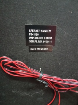 2 динамика PHILIPS FB 41/30, 6 Ом