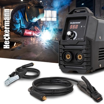 МОЩНЫЙ ИНВЕРТОРНЫЙ СВАРОЧНЫЙ АППАРАТ IGBT LCD MMA 330A IP12S 85% + ИЗМЕРИТЕЛЬНЫЙ НАБОР