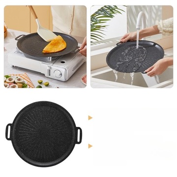 KOREAŃSKA PATELNIA GRILLOWA TALERZ WARZYWNY GRILL